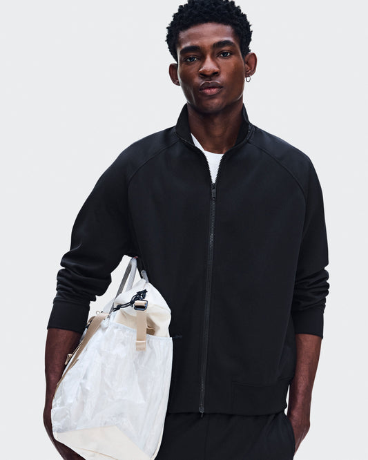 Men's Courtside Full-Zip Black - US 9390
