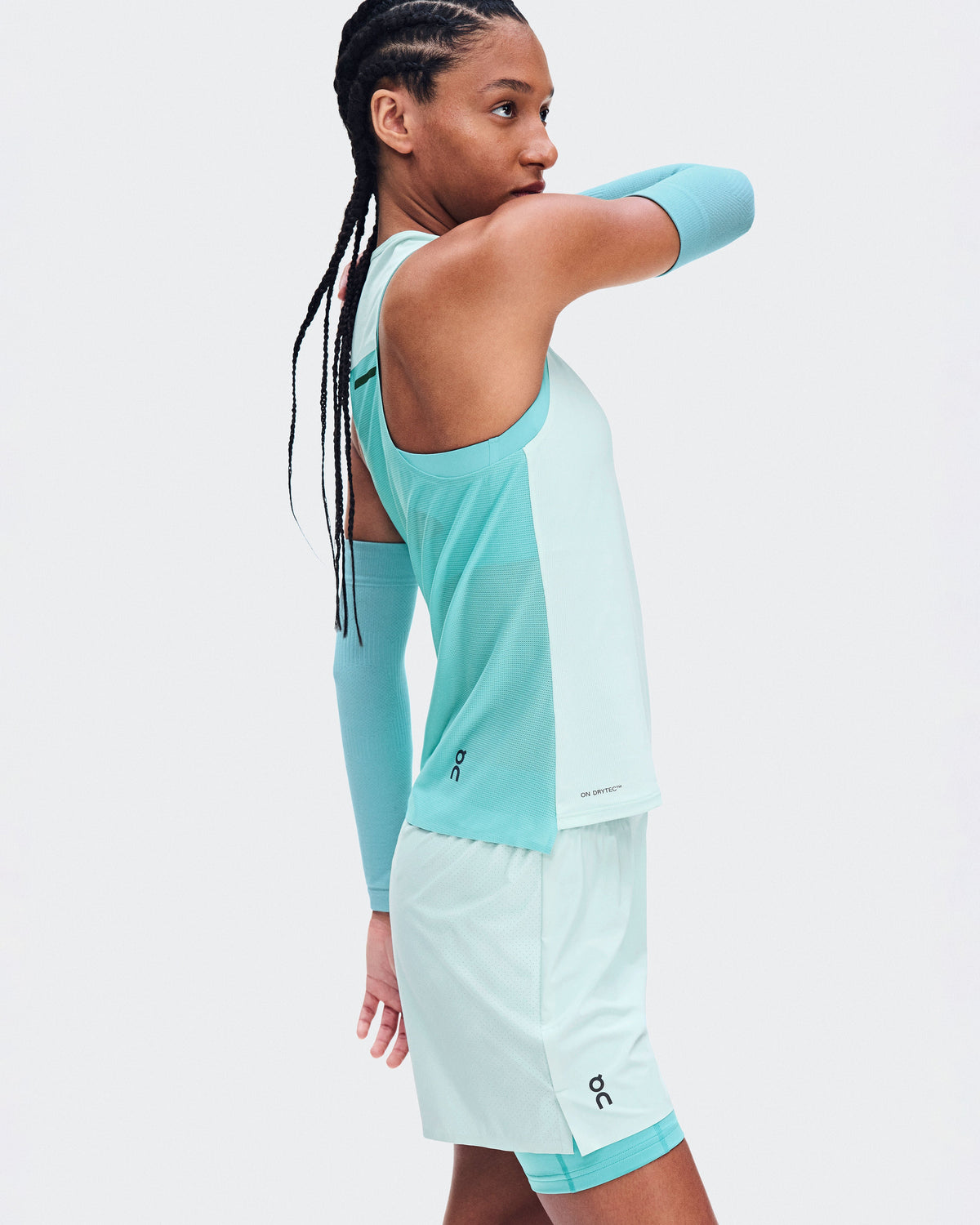 Women's Performance Tank Flurry | Aquamarine - US 5473