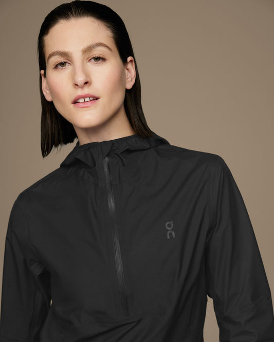 Women's Waterproof Anorak Black - US 5001
