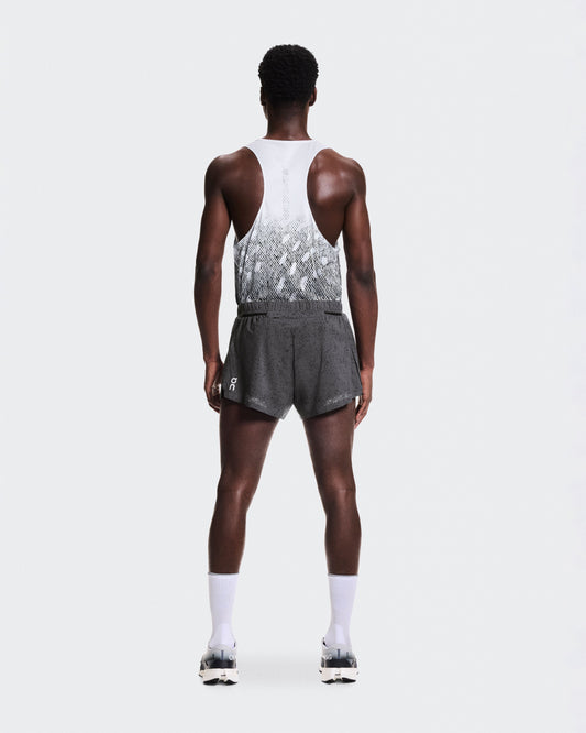 Men's Zero Shorts Iron | Black - US 4090