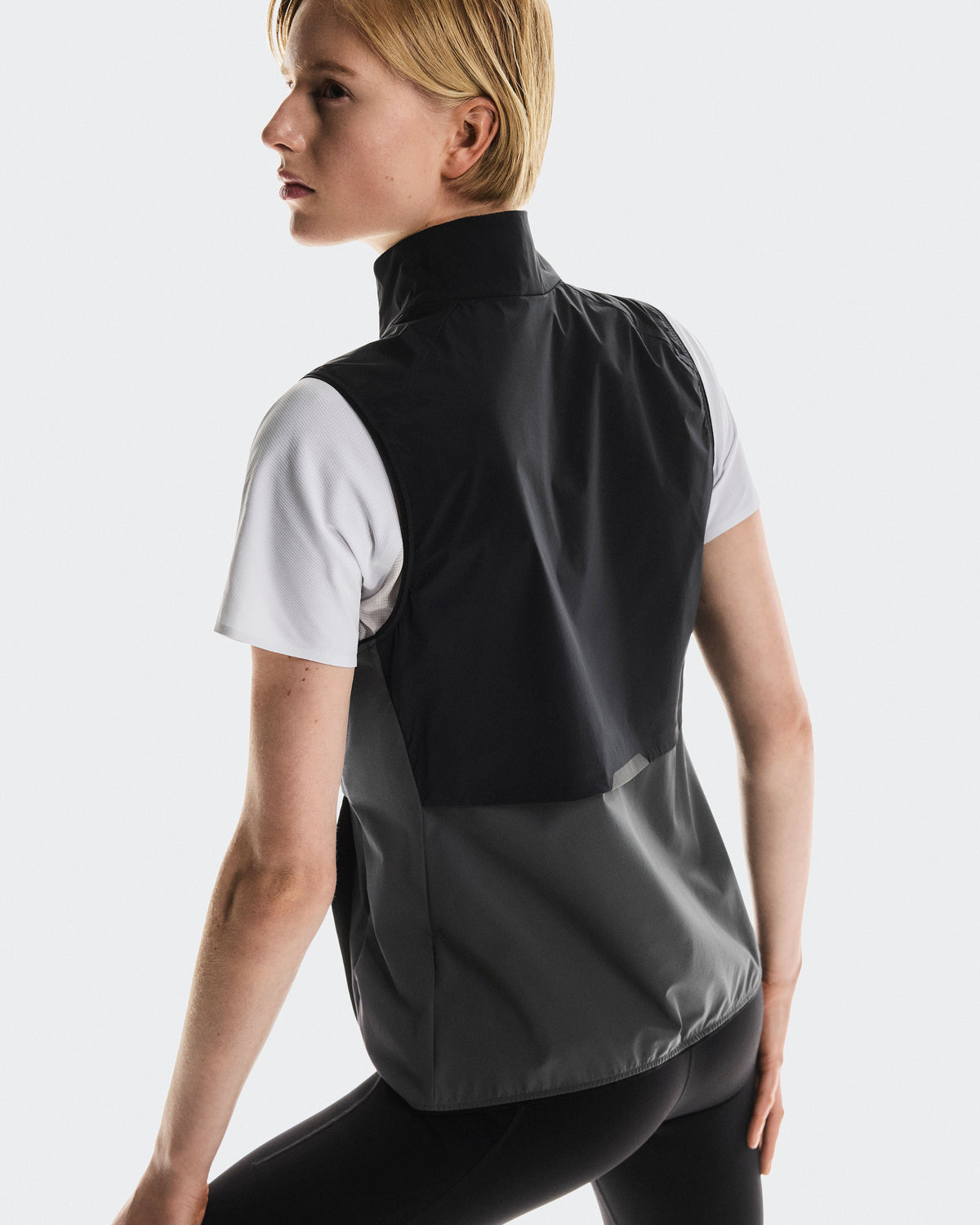 Women's Weather Vest Black | Eclipse - US 7817