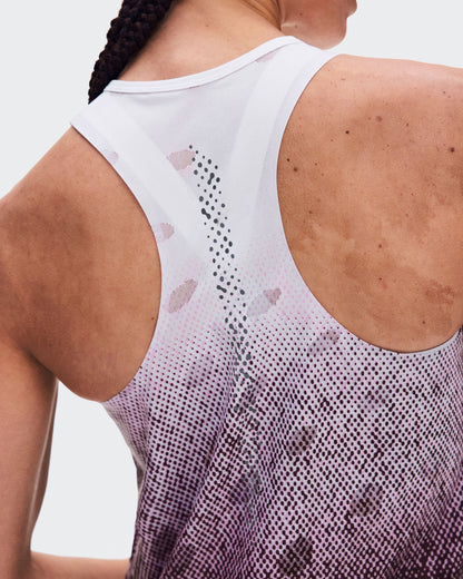 Women's Zero Tank Breathe Foxglove | White - US 5173