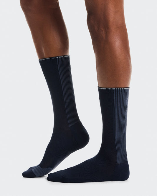 Performance Run Sock High Navy | Navy - US 6657