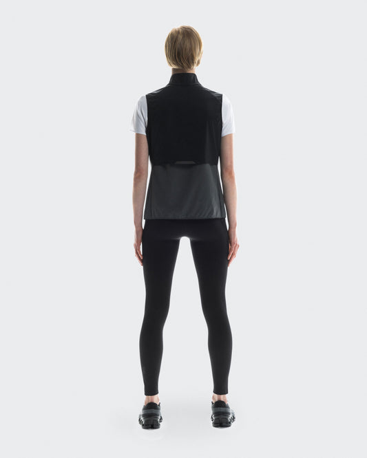 Women's Weather Vest Black | Eclipse - US 7817