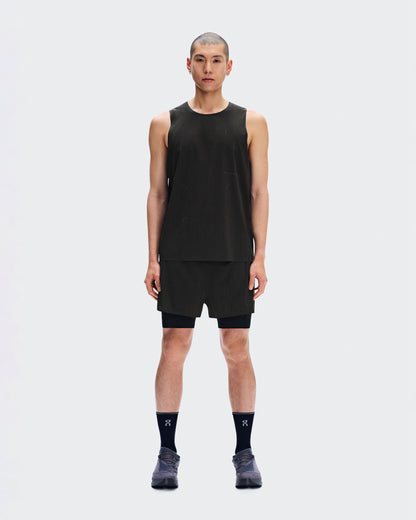 Men's Zero 2-in-1 Shorts PAF Molasses | Black - US 5984