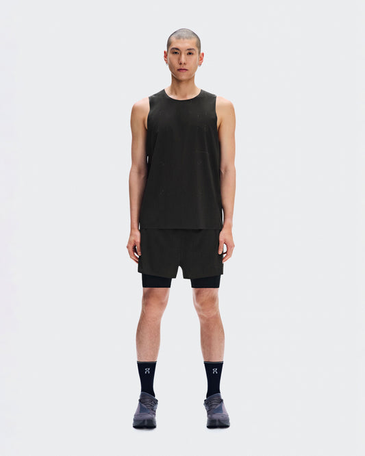 Men's Zero 2-in-1 Shorts PAF Molasses | Black - US 5984