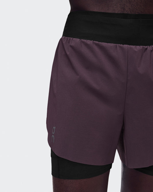 Men's Zero 2-in-1 Shorts Urchin | Black - US 9765